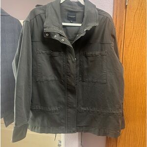Liverpool Anorak Dark Sage Zipper jacket